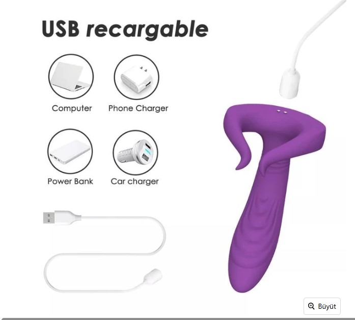 REAM Kablosuz Kumandalı Çiftlere Özel Penis Ve Penis Halkası Vajina Göğüs Ucu Masaj Vibratörü