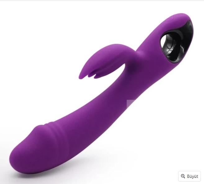 BRACE TUTMA HALKALI G NOKTASI VE KİLİTORİS UYARICI KADİFE SİLİKON VİBRATÖR 