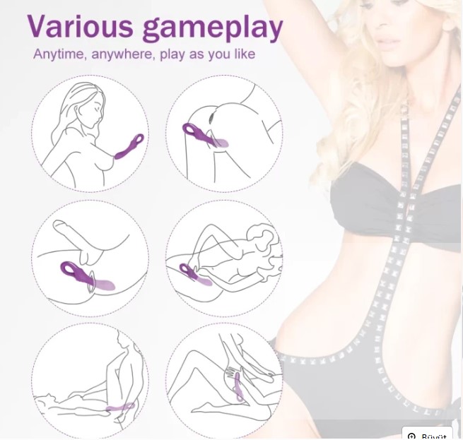 DAGGER ÇİFT KATMANLI BÜKÜLEBİLİR GÜÇLÜ TİTREŞİMLİ SU GECİRMEZ UYARICI VİBRATÖR