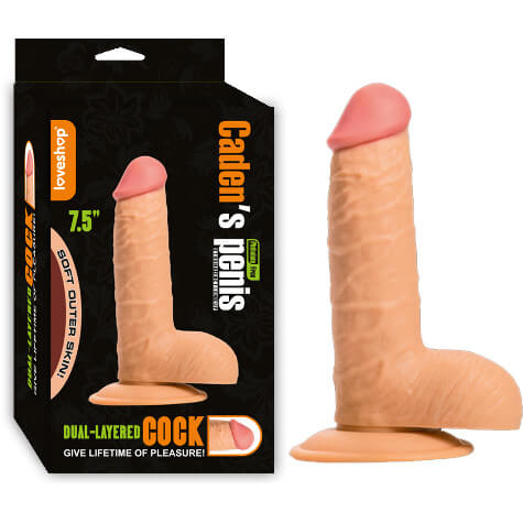 REALİSTİK TEN RENGİ PENİS % 100 GERCEKÇİ SİLİKON MODEL 18 CM UZUNLUK CADENS