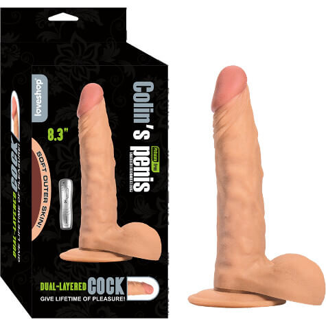 COLİNS TİTREŞİMLİ GERCEK ET DOKULU 21 CM UZUNLUK 4 CM EN