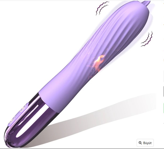 EROTİCA V1 AKILLI ISITMALI BÜKÜLEBİLİR G-SPOT UYARICI  DİL VE VİBRATÖR 
