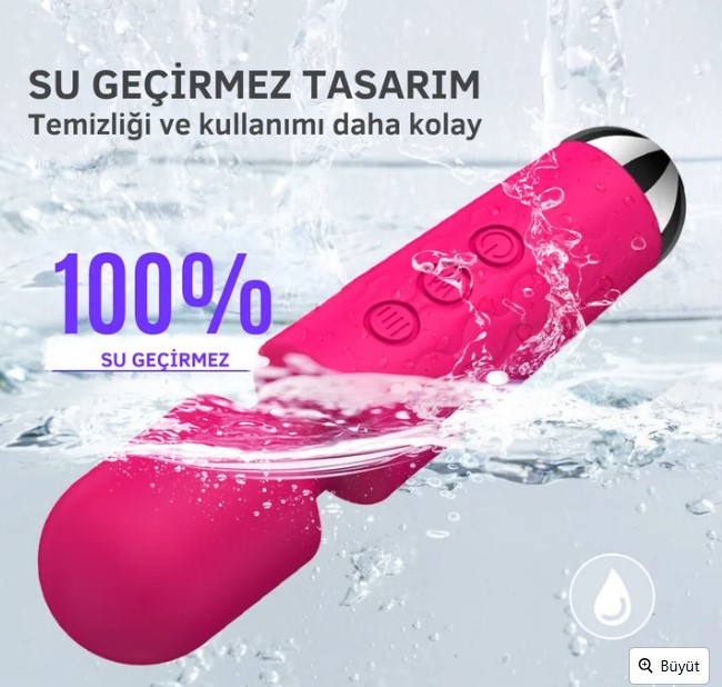 PRIME TOYS Artemis Çok Güçlü Titreşimli Masaj Vibratörü Göğüs ve Klitoris Uyarıcı 