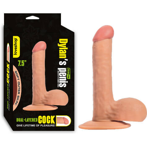 REALİSTİK TEN RENGİ PENİS % 100 GERCEKÇİ SİLİKON MODEL 18 CM UZUNLUK  DAYLANS