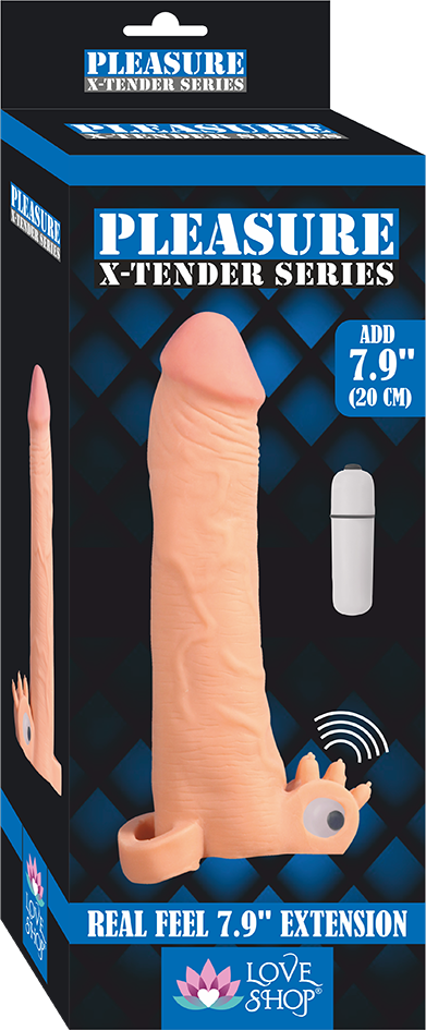 REALİSTİK SİLİKON  ET DOKULU PENİS KILIFI TİTREŞİMLİ KAYALARI SABİTLEME HALKALI 20 CM