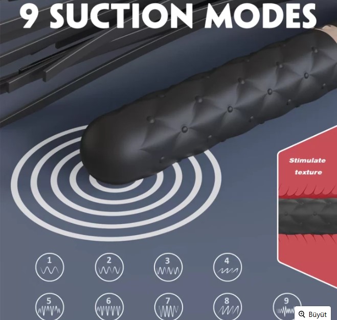 MARY KIRBAÇ VE VİBRATÖR TİTREŞİMLİ  KADİFE SİLİKON VE ŞARJLI MODEL 