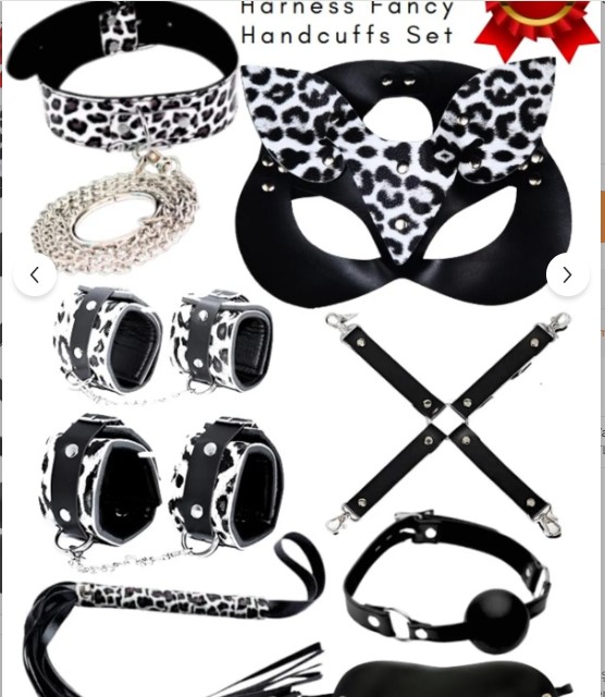 7 PARÇA LÜKS KALİTELİ LEOPAR FANTAZİ SETİ 