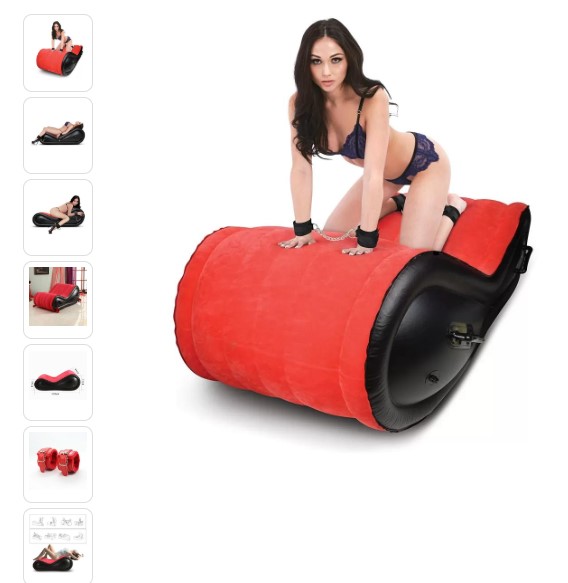 Kelepçeli Esaret ve Pozisyon Sex Yatağı - Şehvetli Pozisyonlar İçin Konforlu ve Güvenli Seks Yatağı