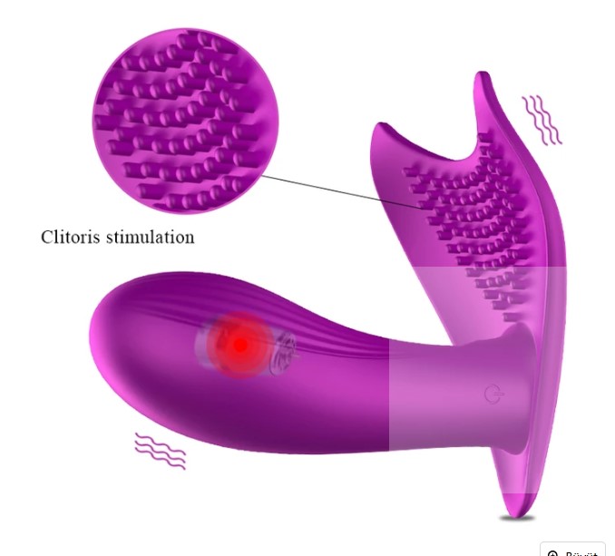 FOX GİYİLEBİLİR UZAKTAN KUMANDALI SES KONTROLLÜ ISITMALI KLİTORİS UYARICILI VİBRATÖR 