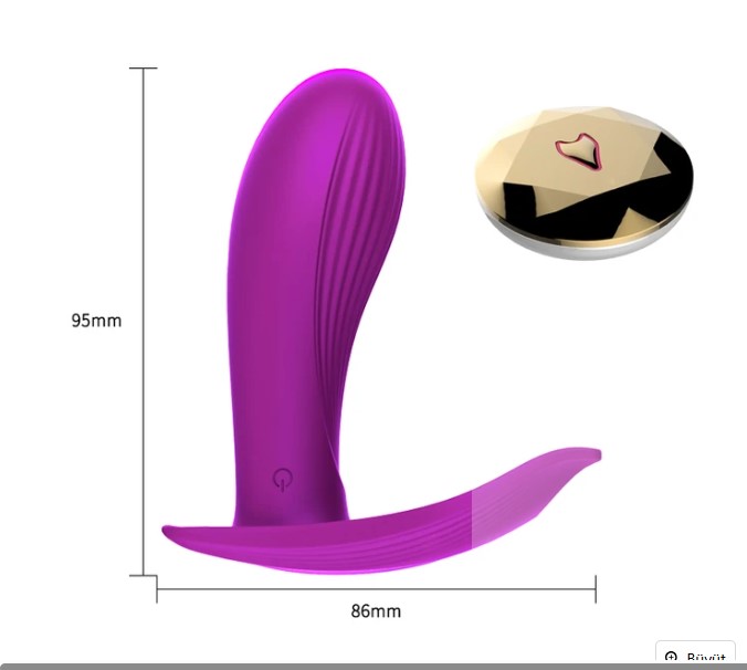 FOX GİYİLEBİLİR UZAKTAN KUMANDALI SES KONTROLLÜ ISITMALI KLİTORİS UYARICILI VİBRATÖR 