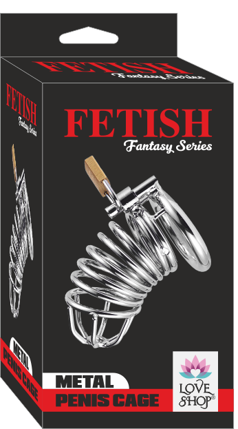 METAL KİLİTLİ  PENİS KAFESİ 3