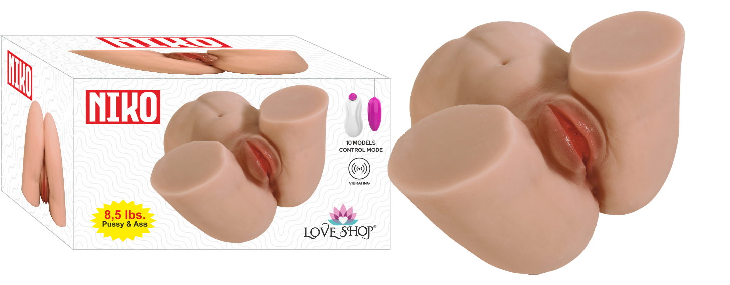 NİKO% 100 GERÇEKCİ ET SİLİKON 3 POZİSYONLU KALÇA 