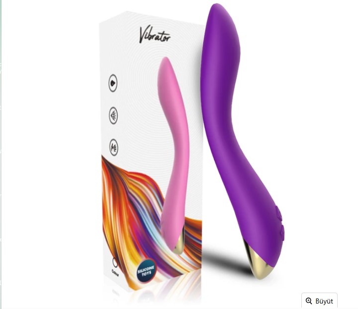 FLAMİNGO ESNEK ÇOK AMAÇLI ZEVK VERİCİ  KADİFE SİLİKON VİBRATÖR 