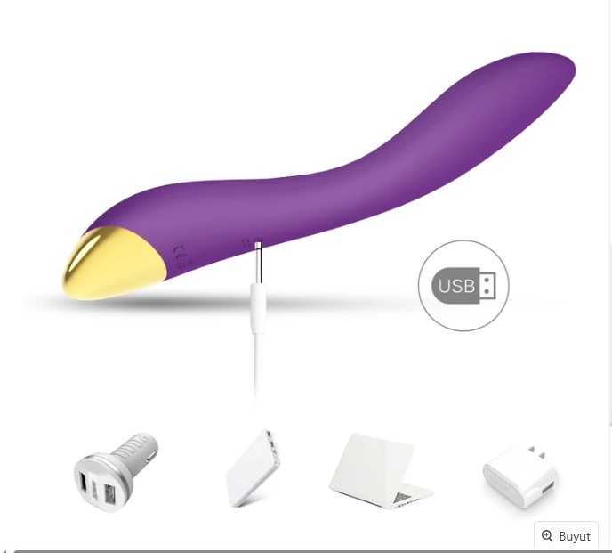 FLAMİNGO ESNEK ÇOK AMAÇLI ZEVK VERİCİ  KADİFE SİLİKON VİBRATÖR 