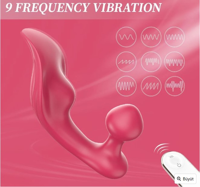 CHOMPTER GİYİLEBİLİR UZAKTAN KUMANDALİ KLİTORİS UYARICI LÜX VİBRATÖR 