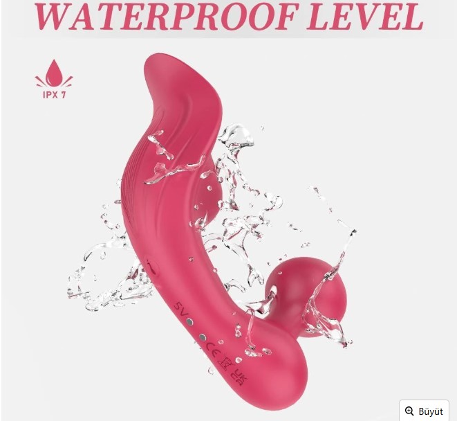 CHOMPTER GİYİLEBİLİR UZAKTAN KUMANDALİ KLİTORİS UYARICI LÜX VİBRATÖR 