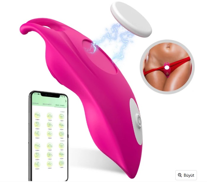 PRIME TOYS KİLOT İÇİ  KLİPSLİ TELEFON  KONTROLLÜ GİYİLEBİLİR TİTREŞİMLİ  MİNİ VİBRATÖR 