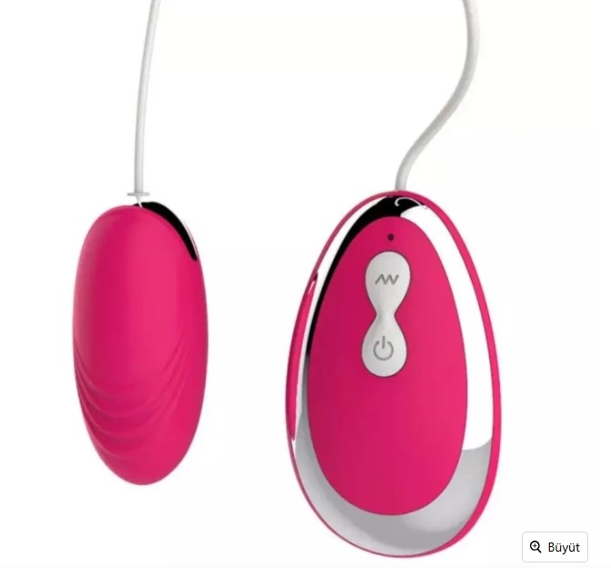  Monster Kumanda Kontrollü Kablolu Titreşimli Silikon Kejel Egzersiz Orgazm Topu