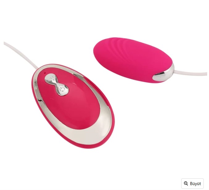  Monster Kumanda Kontrollü Kablolu Titreşimli Silikon Kejel Egzersiz Orgazm Topu