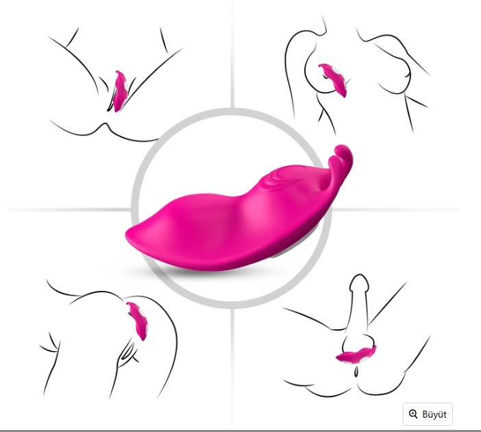 PRIME TOYS KİLOT İÇİ  KLİPSLİ TELEFON  KONTROLLÜ GİYİLEBİLİR TİTREŞİMLİ  MİNİ VİBRATÖR 