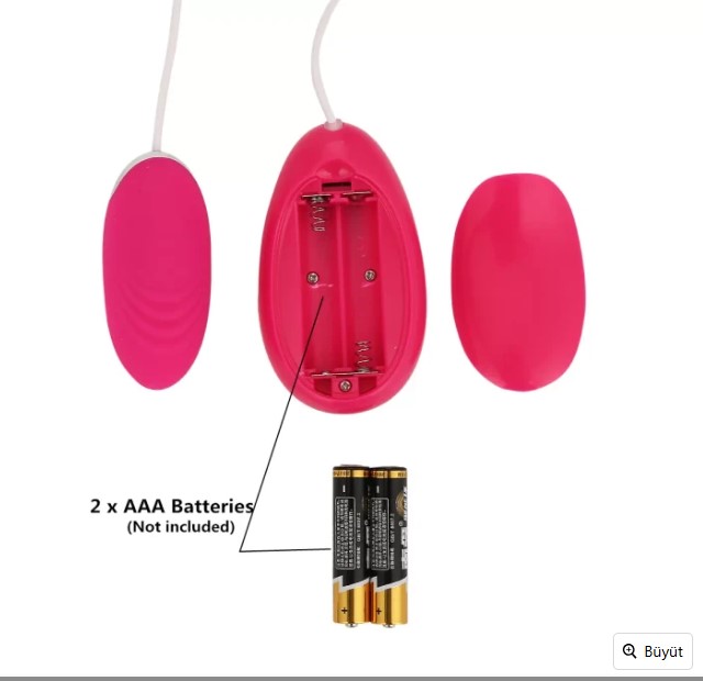  Monster Kumanda Kontrollü Kablolu Titreşimli Silikon Kejel Egzersiz Orgazm Topu
