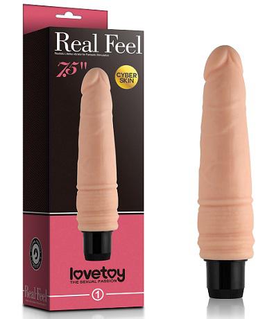 REEL FEEL ET DOKULU TİTREŞİMLİ TEN VİBRATÖR 19 CM