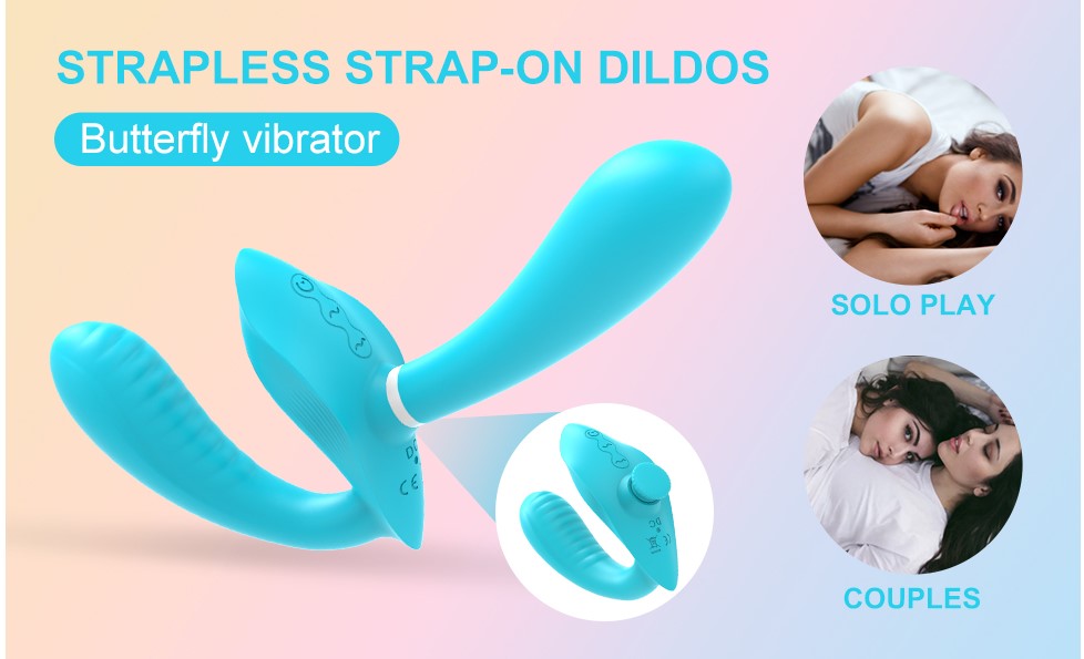 LEZBİYENLER İÇİN GİYİLEBİLİR ÇİFT BAŞLI YADA TEK BAŞLI ULTRA LÜX TEKNOLOJİK VİBRATÖR 