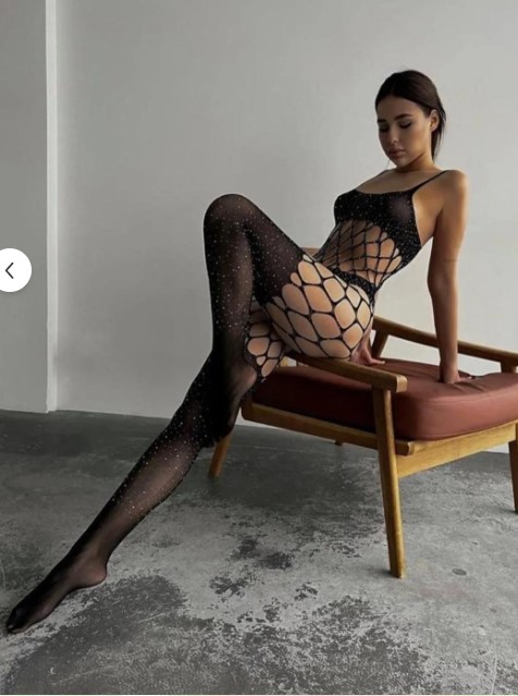 TAŞLI BAKLAVA DESENLİ FİLELİ İP ASKILI VÜCUT ÇORABI