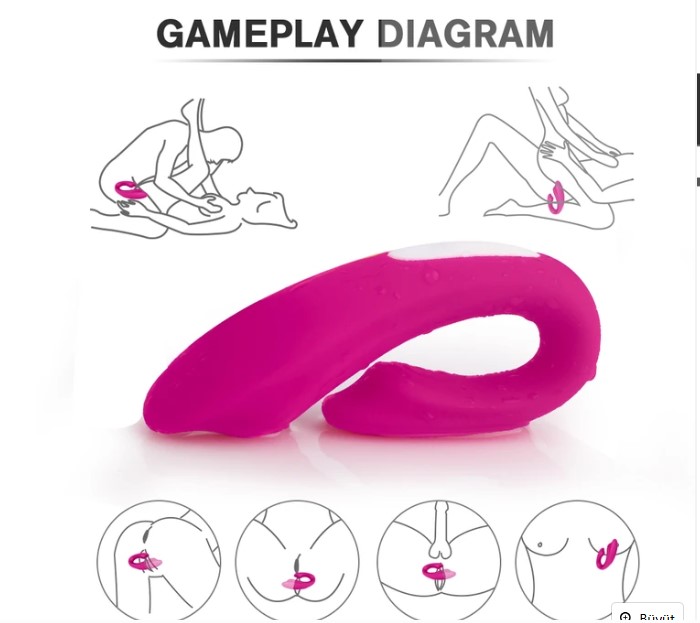 WEJOY U VİBRATÖR  ÇİFT MOTORLU G NOKTASI VE KLİTORİS UYARICI VİBRATÖR UZAKTAN KUMANDALI 