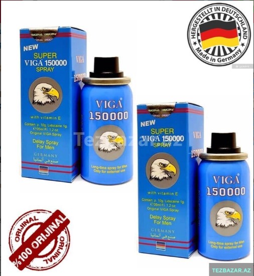 VİGA 15000 GECİKTİRÇİ SPREY 30 KULLANIM ORJİNAL ALMANYA DELAY SPREY 