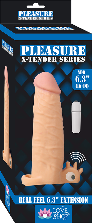 REALİSTİK SİLİKON  ET DOKULU PENİS KILIFI TİTREŞİMLİ KİLİTORİS UYARICI HALKALI 16 CM