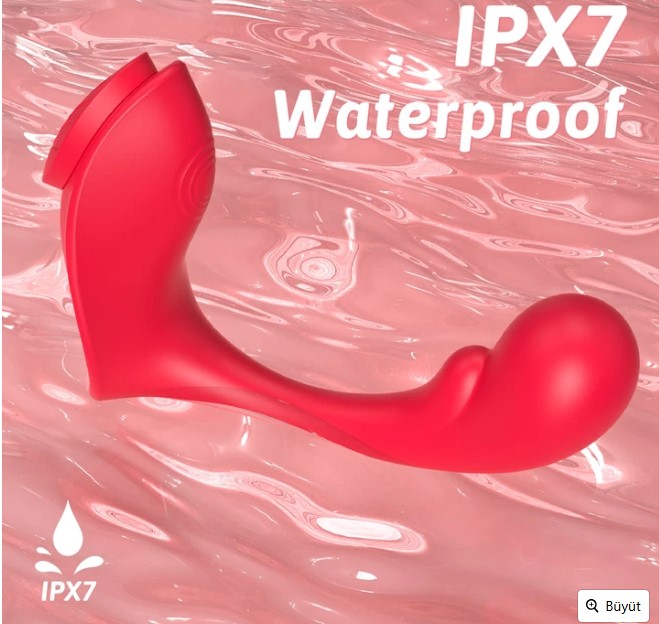 Love Rct Şarjlı Kablosuz Kumandalı Gizlice Giyilebilir Manyetik Klipsli G Nokta ve Klitoris Uyarıcı Vibratör