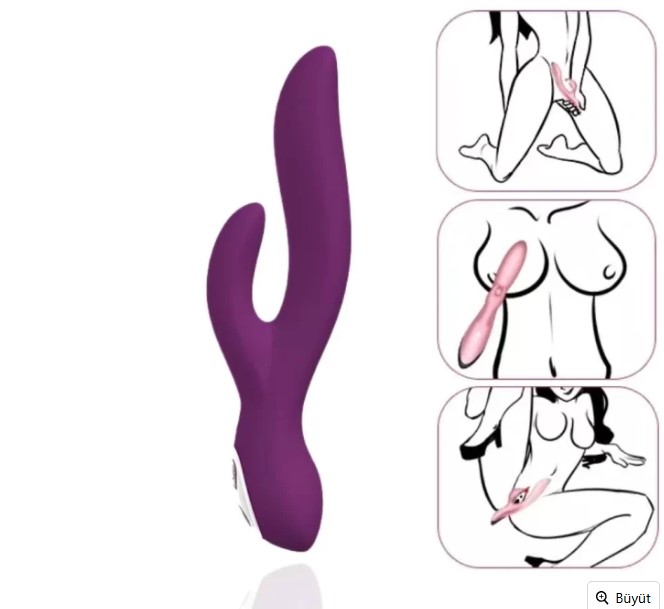 ZOE MAX Yeni Nesil Vajina Kıvrımı Tasarımı ve G-Spot Uyarıcı Masaj Vibratör